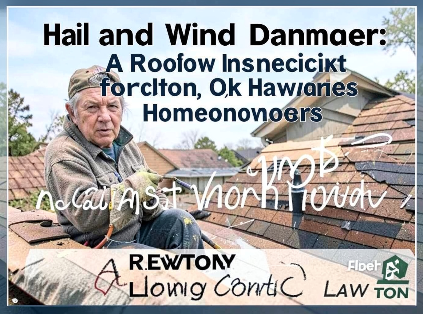 Hail and Wind Damage: A Roof Inspection Checklist for Lawton, OK Homeowners